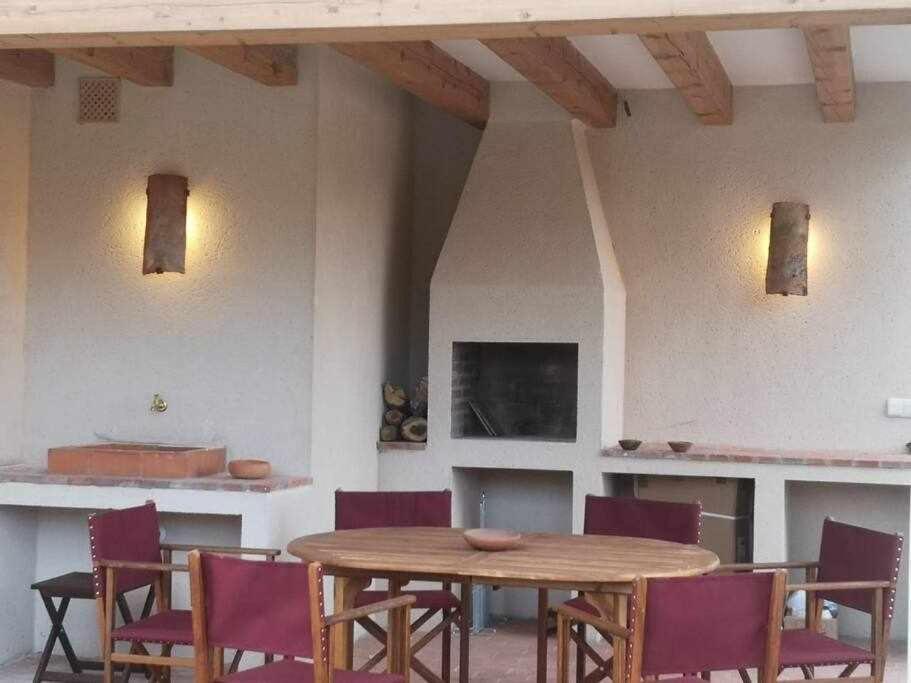 Вилла La Alberca Casa Con Jardin Y Piscina Тенсуэла Экстерьер фото