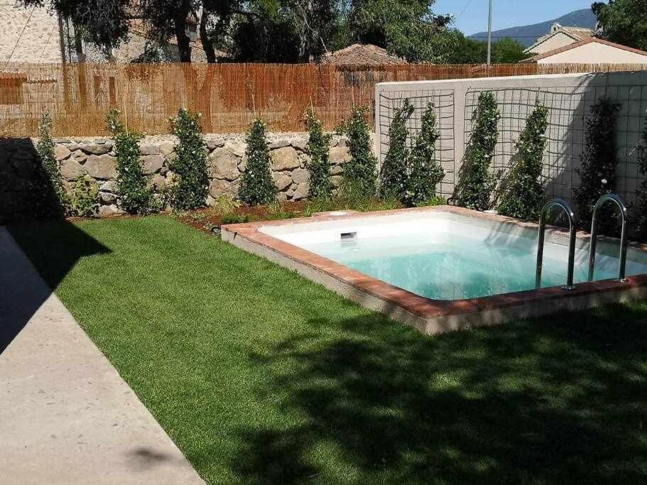 Вилла La Alberca Casa Con Jardin Y Piscina Тенсуэла Экстерьер фото